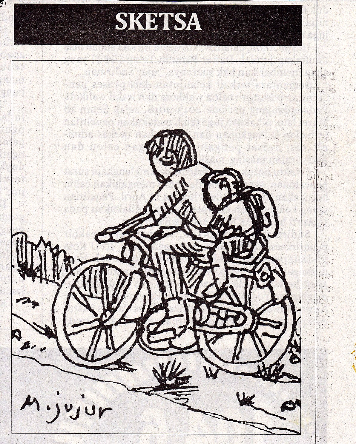 Karya gambar Muhammad Jujur, arsip nomor 03