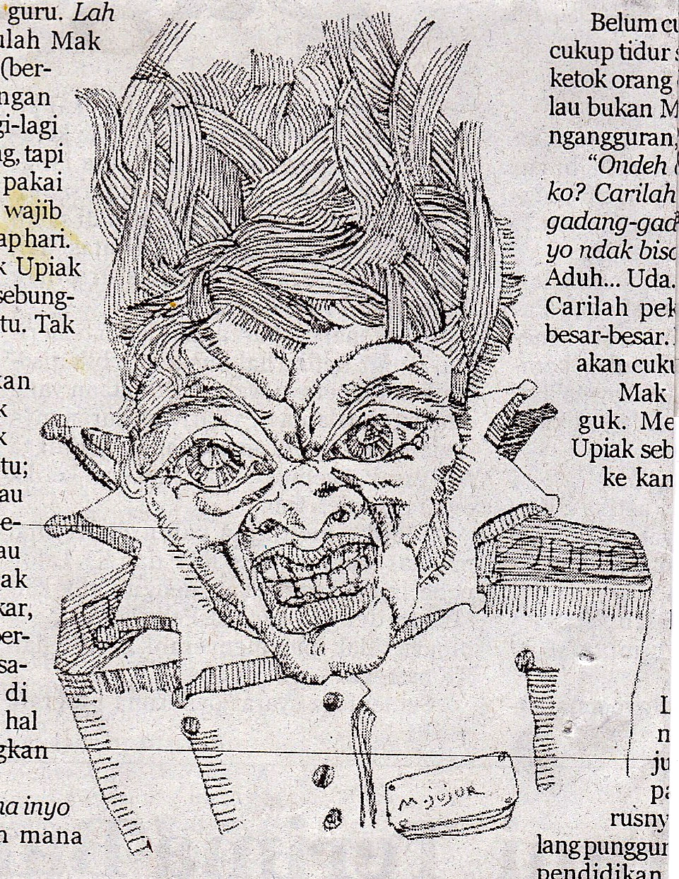 Karya gambar Muhammad Jujur, arsip nomor 12