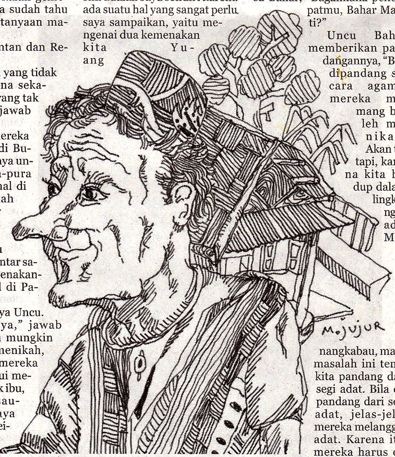 Karya gambar Muhammad Jujur, arsip nomor 22