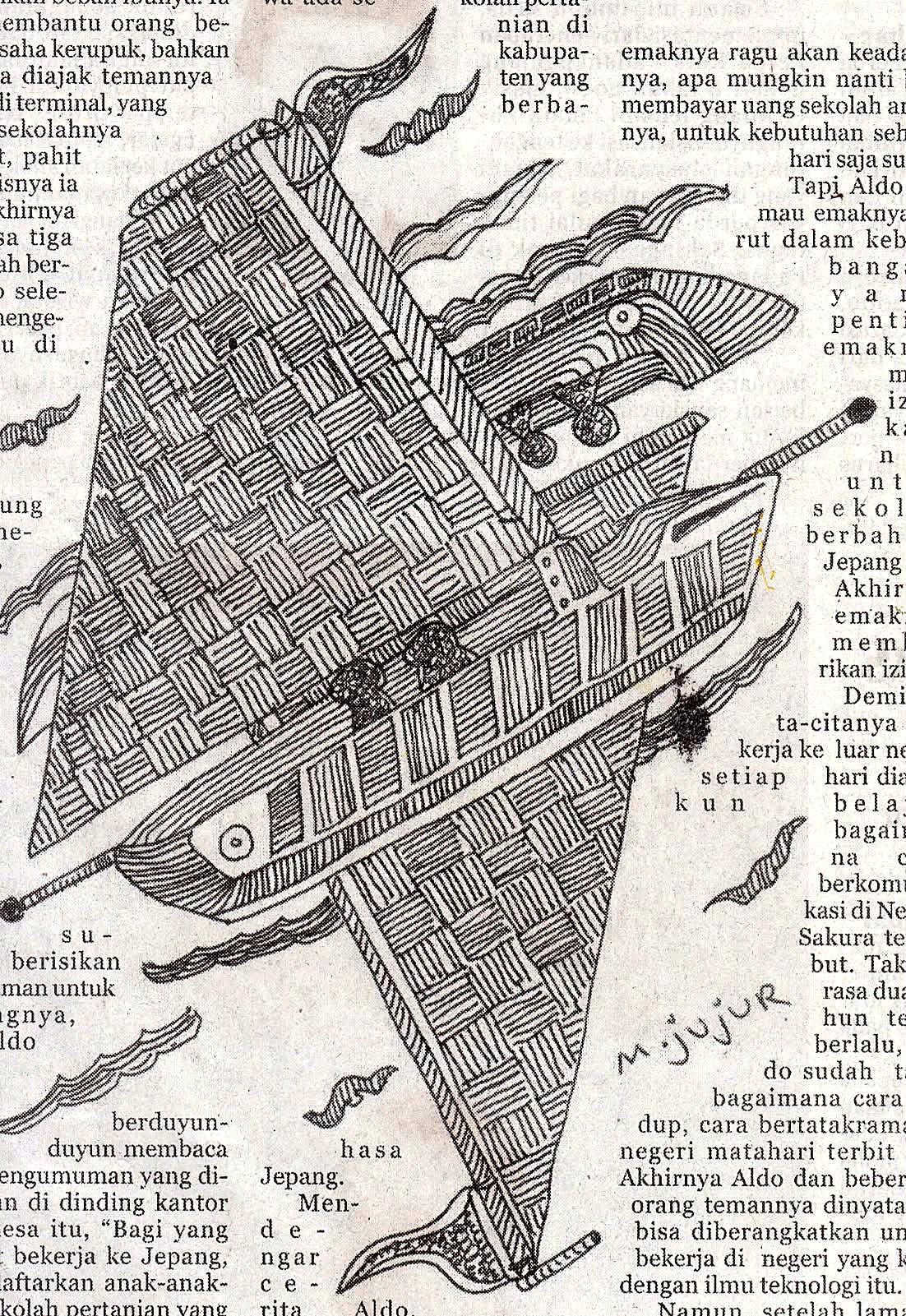 Karya gambar Muhammad Jujur, arsip nomor 41