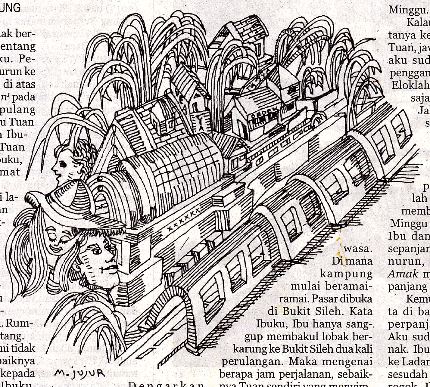 Karya gambar Muhammad Jujur, arsip nomor 51